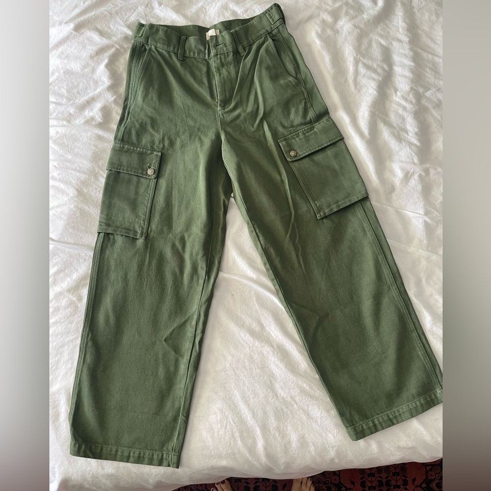 Heavy J Crew cargo pants—brand-new with tags!